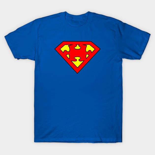 Autism Superhero Tshirt Autistic awareness Tee T-Shirt by fohtogenic